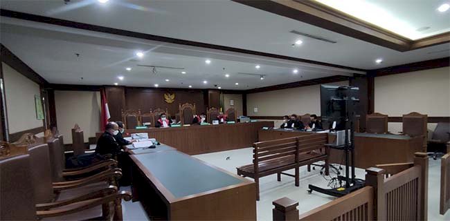 Sidang tuntutan terhadap terdakwa Suharjito dalam kasus suap izin ekspor benih lobster yang digelar di Pengadilan Tipikor, Jakarta Pusat/RMOL
