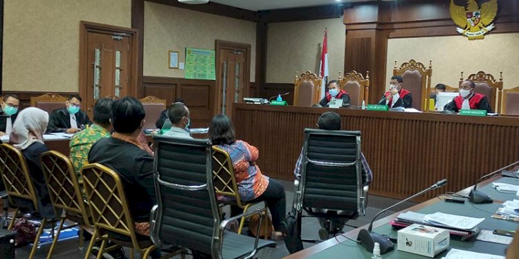 Persidangan terdakwa Edhy Prabowo dkk di Pengadilan Tindak Pidana Korupsi (Tipikor) pada Pengadilan Negeri Jakarta Pusat/RMOL
