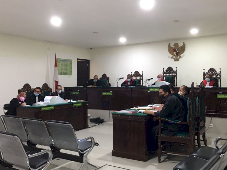 Sidang tuntutan Bambang Rudiansyah/RMOLBengkulu