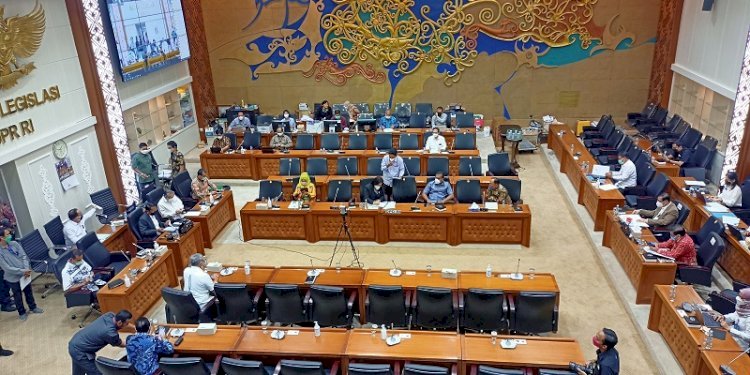 Rapat kerja (Raker) Badan Legislasi DPR bersama unsur DPD RI dan pemerintah di Gedung Nusantara I, Kompleks Parlemen, Senayan, Jakarta Pusat/RMOL