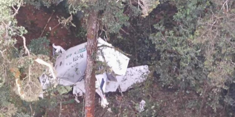 Pesawat Rimbun Air ditemukan di Intan Jaya/repro