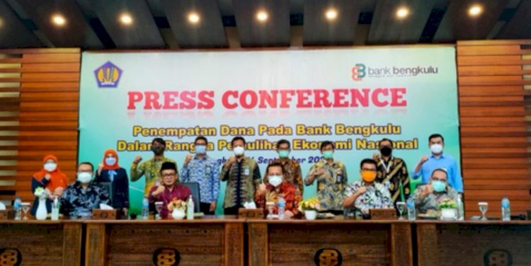 Press Conference Bank Bengkulu/RMOLBengkulu