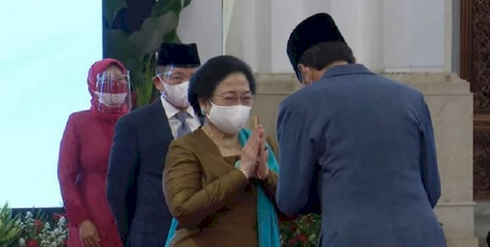 Megawati Soekarnoputri resmi dilantik sebagai Ketua Dewan pengarah BRIN/Repro