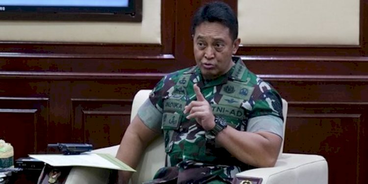 Kepala Staf TNI Angkatan Darat (KSAD),Jenderal Andika Perkasa/Repro