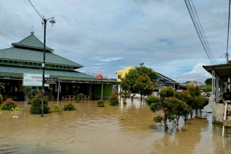 Tampak Perumahan Ejukha Bentiring Permai, Kota Bengkulu Yang Selalu Diterjang Banjir/RMOLBengkulu