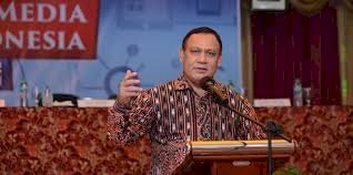 Ketua KPK Firli Bahuri saat membuka Rakernas JMSI di Semarang, Jawa Tengah, 11 November 2021/RMOL