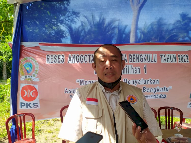 Kabid Pencegahan Dan Kesiapsiagaan Bencana Pada BPBD Kota Bengkulu, Wilhopi/RMOLBengkulu