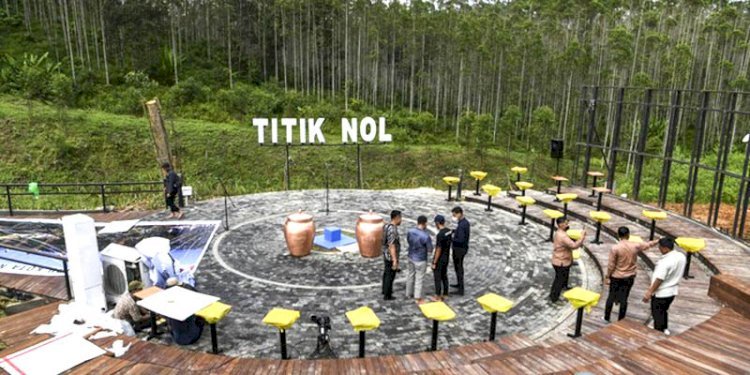 Titik Nol IKN Nusantara/Net