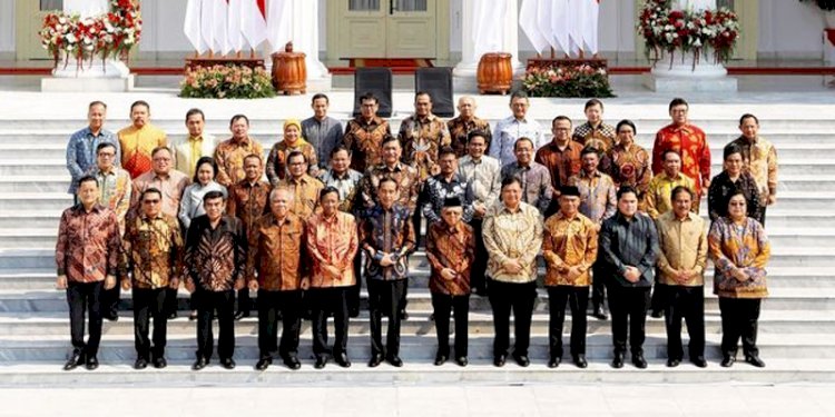 Kabinet Jokowi-Maruf Amin/Net