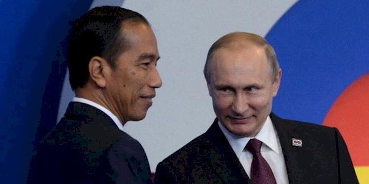 Presiden Joko Widodo dan Presiden Rusia Vladimir Putin/Net