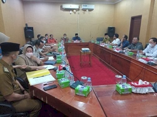 Hearing Komisi I Bersama BPN Dan Bagian Hukum Setda Kota Bengkulu/RMOLBengkulu