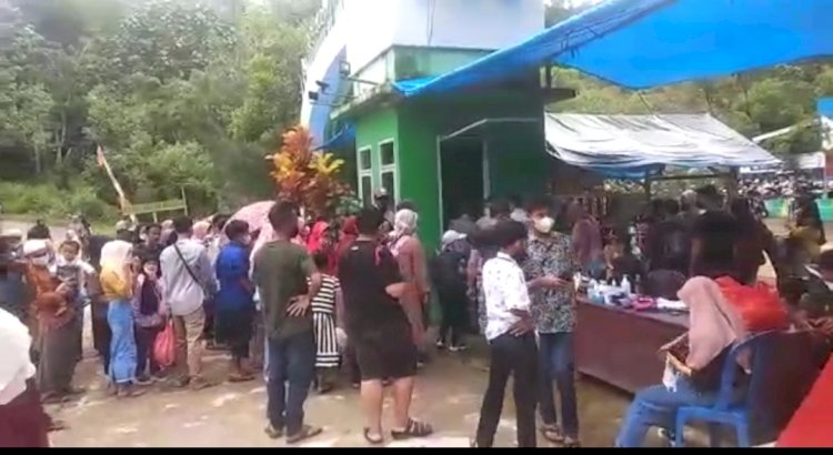 Wisata Air Putih dijaga ketat Tim Satgas Covid-19 Kabupaten Lebong di pintu masuk/RMOLBengkulu