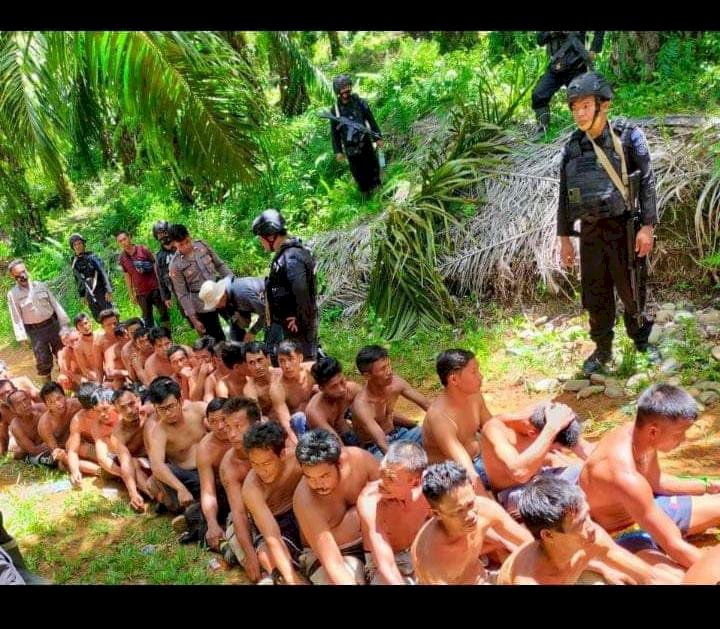 40 petani ditangkap di Kabupaten Mukomuko, Bengkulu/RMOLBengkulu