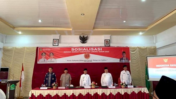 Sosialisasi Inovasi Daerah Kabupaten Lebong Tahun 2022/RMOLBengkulu
