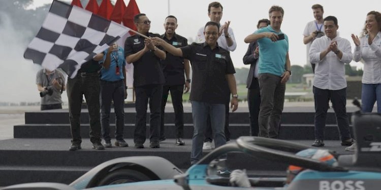 Gubernur DKI Jakarta, Anies Baswedan di sirkuit Formula E/Ist