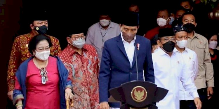 Presiden RI, Joko Widodo saat meresmikan Masjid At-Taufiq di kawasan Lenteng Agung, Jakarta. (Istimewa/RMOL)