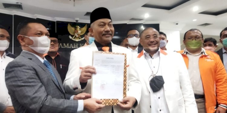 Presiden PKS, Ahmad Syaikhu beserta jajarannya mengajukan gugatan presidential threshold ke Mahkamah Konstitusi/RMOL