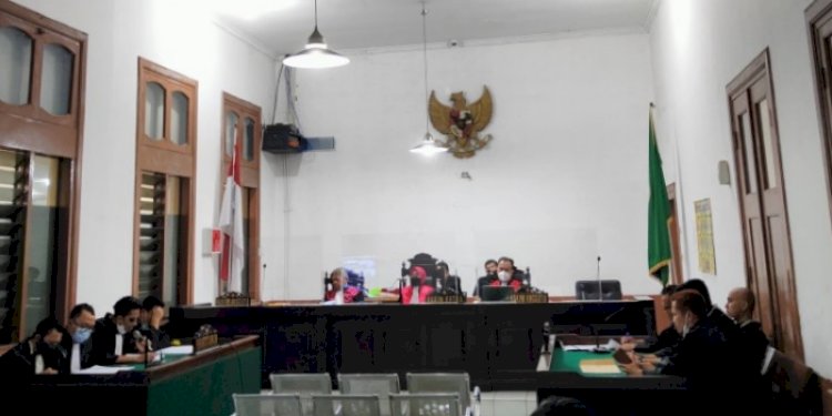 Sidang perdana Bupati Bogor nonaktif, Ade Yasin di Pengadilan Tipikor Bandung/RMOLJabar