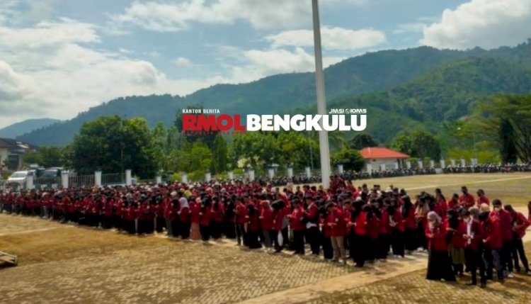 Sebanyak 1.017 mahasiswa IAIN dilepas di Pendopo Rumdin Bupati Lebong/RMOLBengkulu