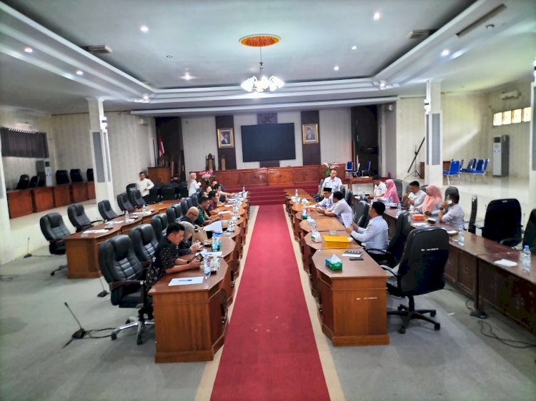 Dokumen foto pembahasan antara Banggar dan TAPD dalam rancangan KUA-PPAS APBD Tahun Anggaran 2023/RMOLBengkulu