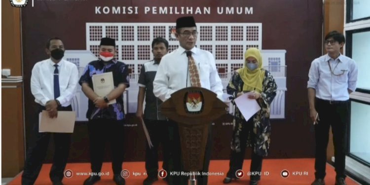 Ketua Komisi Pemilihan Umum (KPU) RI Hasyim Asyari/Repro