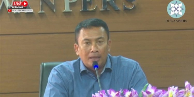 Wakil Ketua Dewan Pers M. Agung Dharmajaya/Repro