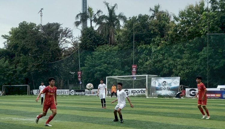 Pemain asal Erlangga FA U16 Putra Faqih Dzulfan Tinoyo/RMOLJakarta