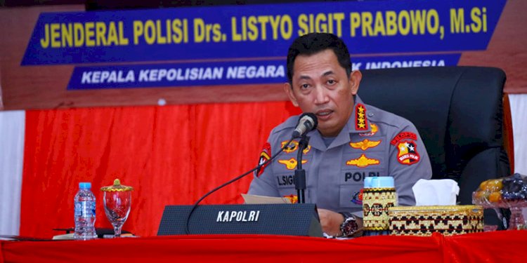 Kapolri Jenderal Listyo Sigit Prabowo/Net