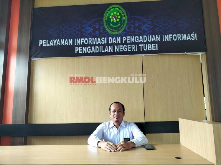 Panitera Muda Hukum PN Tubei, Arief Budiman/RMOLBengkulu