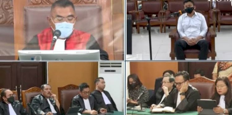 Sidang putusan sela Terdakwa Ferdy Sambo di Pengadilan Negeri Jakarta Selatan/Net