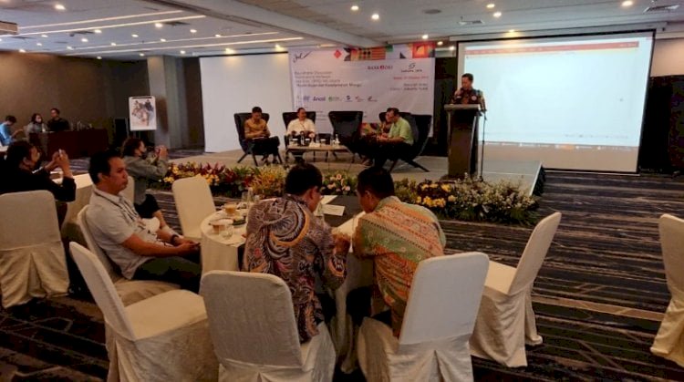 Diskusi Balkoters bertajuk ‘Musim Hujan dan Keselamatan Warga’ di Hotel Novotel, Cikini, Jakarta Pusat, Kamis (27/10)/Ist