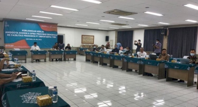 Kunker Komisi II DPRD Provinsi Bengkulu ke Indofarma