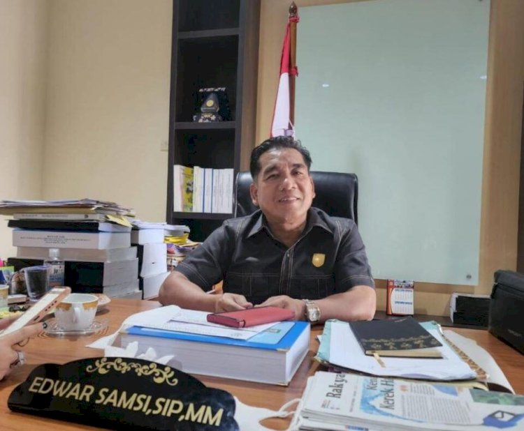 Ketua Komisi IV DPRD Provinsi Bengkulu Edwar Samsi.