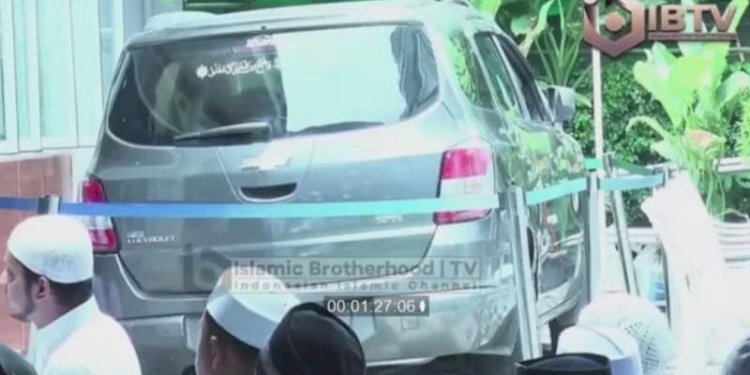 Satu unit mobil yang menjadi saksi bisu peristiwa tewasnya enam laskar FPI di KM 50/Repro