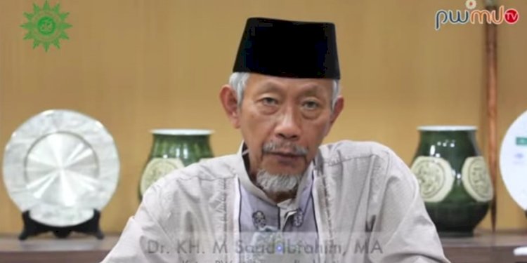 Ketua PW Muhammadiyah Jawa Timur M. Saad Ibrahim/Net