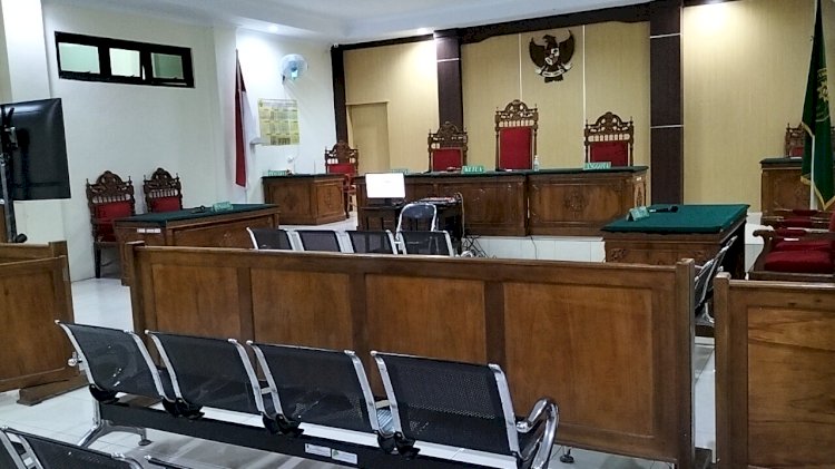 Ruang persidangan di Pengadilan Negeri (PN) Tubei/RMOLBengkulu