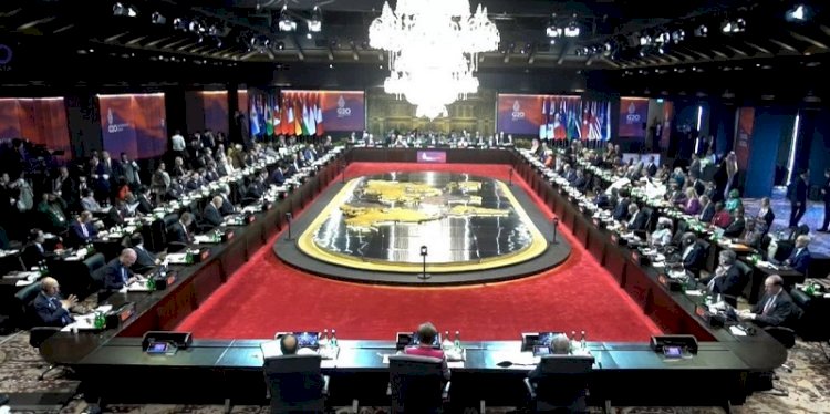 Konferensi Tingkat Tinggi (KTT) G20 di The Apurva Kempinski, Nusa Dua, Bali pada 15 November 2022/Net