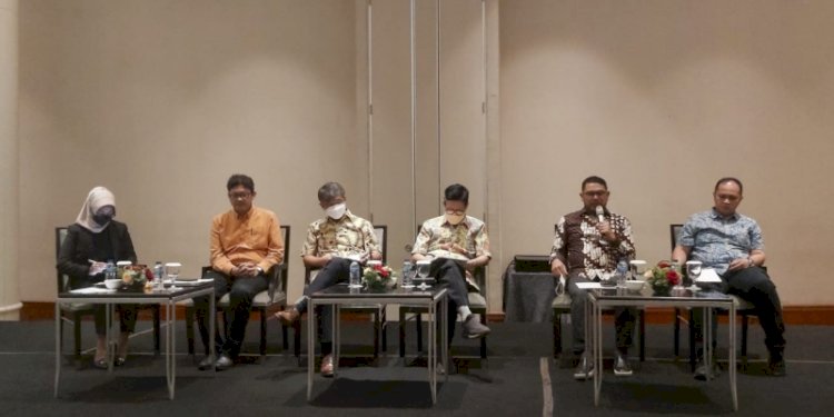  Seminar Dewan Pers membahas RUU KUHP di Hotel Ritz Carlton, Mega Kuningan, Jakarta Selatan/RMOL