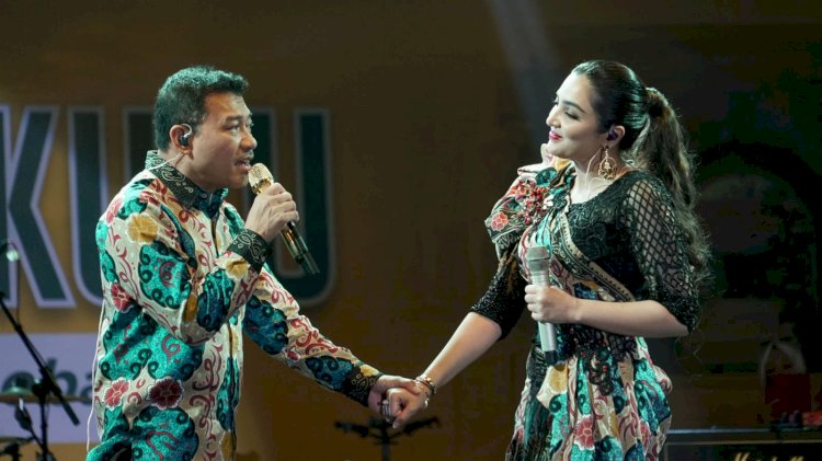 Penampilan Anang dan Ashanty tutup HUT Bengkulu ke-54/RMOLBengkulu