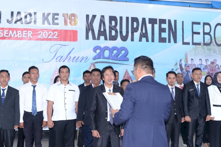 Pelantikan Pengurus KONI Kabupaten Lebong masa bakti 2022-2026/RMOLBengkulu