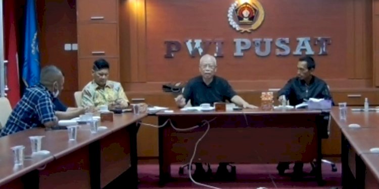 Acara Diskusi Publik di sekretariat PWI Pusat, Jakarta, Kamis (22/12)/Repro