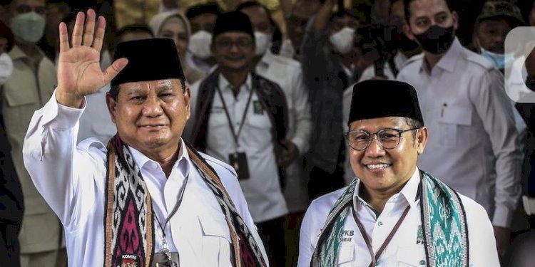 Prabowo Subianto dan Cak Imin/Net