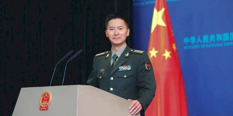 Juru Bicara Kementerian Pertahanan Nasional China Kolonel Senior Tan Kefei/Net