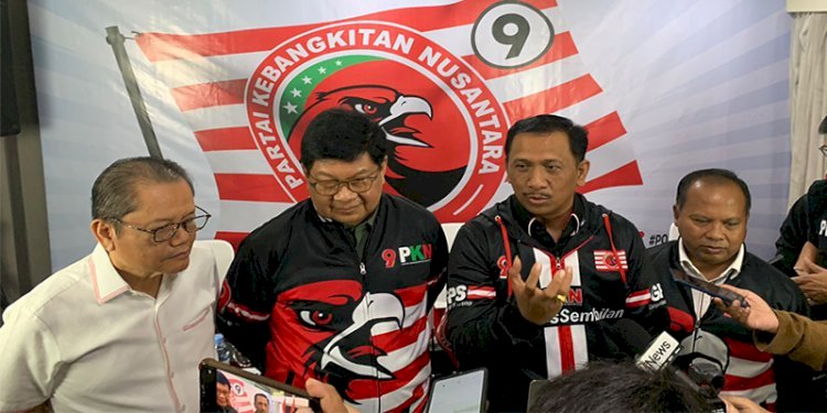 Ketua Umum PKN, Gede Pasek Suardika (nomor dua dari kanan)/RMOL
