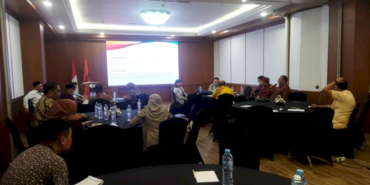 Diskusi Bawaslu RI bertema Pencegahan Politisasi SARA Bersama Organisasi Lintas Iman di Jakarta, Sabtu (25/3)/RMOL