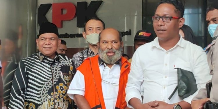  Gubernur Papua non-aktif Lukas Enembe/RMOL