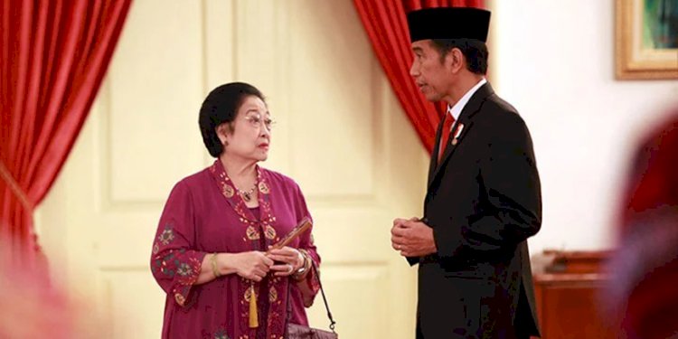 Ketua Umum PDI Perjuangan Megawati dan Joko Widodo/Ist