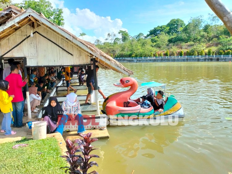 Lokasi wisata Danau Picung, mulai ramai dipadati/RMOLBengkulu