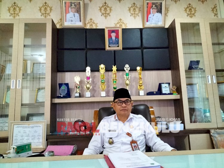 Sekretaris Daerah (Sekda) Lebong, Mustarani Abidin saat dikonfirmasi di ruang kerjanya, Rabu (24/5) siang/RMOLBengkulu