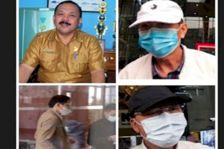 Kolase foto para pejabat di Provinsi Bengkulu yang diperiksa KPK/Ist